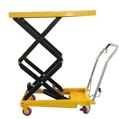 China Manual Mobile Scissor Lift Table Lift 3m Electric Loading Lift Table for sale