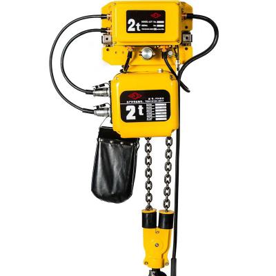 China Top Ton 2000kg 4400BL harga Limiter 2 Electric Chain Hoist Block Chain Hoist Electric Hoist for sale