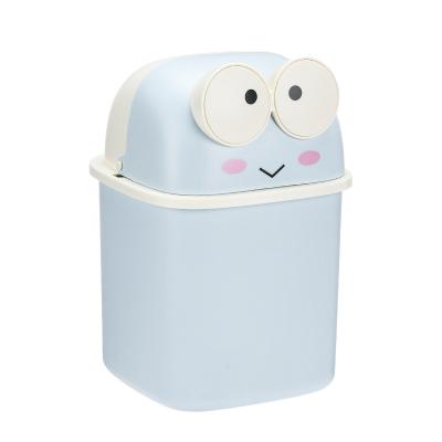 China Direct Sales Wholesale Viable Cute Cartoon Manufacturer Garbage Plastic Bins Waste Bin With Lids for sale