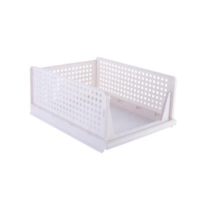 China Behind Doors/On Walls Japainses Style Space Saving White Portable Plastic Clothing Organization Storage Box Fast Delivery OEM/ODM Acceptable for sale