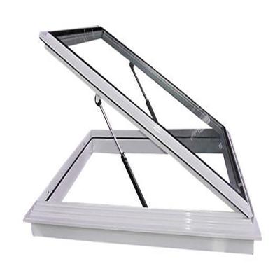 China Hot Sale Folding Screen Atrium / Patio Covering Aluminum Soundproof Tempered Laminated Glass Roof Skylight for sale