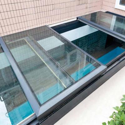 China New Style Folding Screen Commercial Building Skylight With Low Price Basement Window for sale