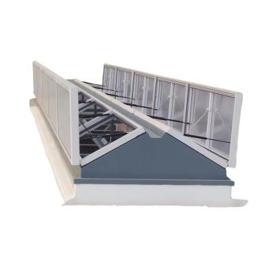 China 2020 Screen Skylight Natural Smoke Exhaust Skylight Roof Window Skylight Folding Model Roof for sale