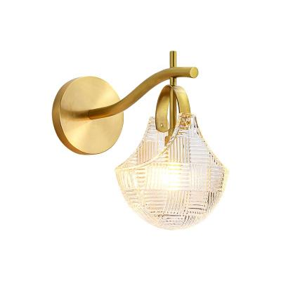 China Amazon best selling modern sconce wall lamp with glass shade G9 bulb from KABO LIGHTING factory for sale