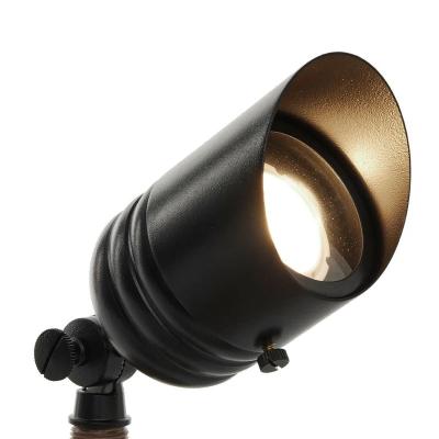 China Garden Halogen MR-16 Light Source Led Spot Path Lights Black Powder Coating Finish 3w Led Mini Recessed Cabinet Spot Light for sale