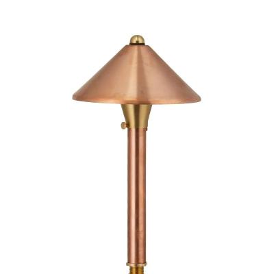 China KABO Garden Lighting Low Voltage Mini Cone Head Copper Path Classic Outdoor Landscape Lighting and Area Light for sale