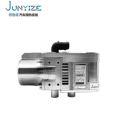 China Junyize Aluminum Shell Diesel Parking Heater 12v 5KW Diesel Water Heater, Suitable for Buses, Trucks, Camper, Caravans 400*30*20cm for sale