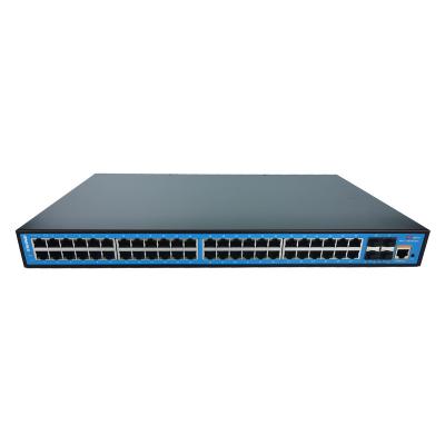 China 48 Port IP Camera Layer 3 Managed Network POE Smart Switch With 10G Uplink Ports for sale