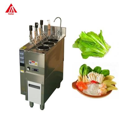 China Automatic lifting Commercial Stainless Steel Vertical Restaurant Automatic Lift Pasta Cooker Noodle Cooking Machine with Independent time setting for sale