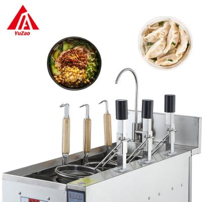 China Automatic lifting High Quality Restaurant Gas Electric Pasta Boiler Cooker Commercial Noodles Making Machine Automatic With Baskets for sale