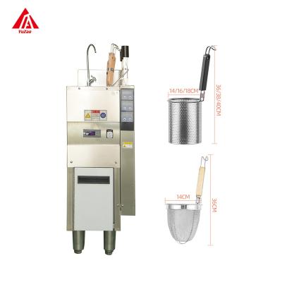 China Automatic lifting Stainless Steel 304 3 Head Noodle Cooker Individually Controlled Electric Automatic Lifting Noodle Cooker Pasta Boiler for sale