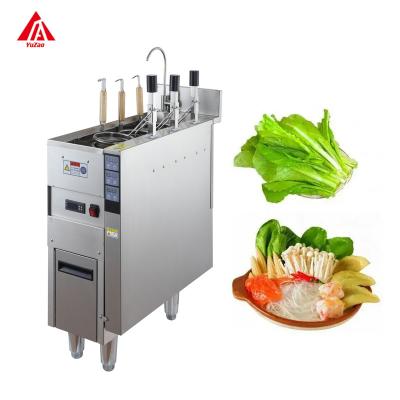 China Automatic lifting Professional Smart Control Boils surface stove Food Pasta Cooker Automatic Lift with Baskets for sale