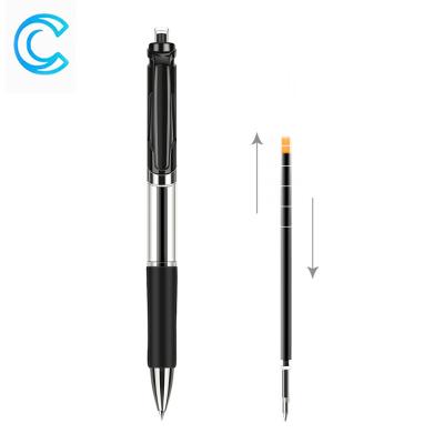 China Normal Push Type Gel Pens Business Large Capacity Signature Pens Special Writing Pens For Student Exams for sale