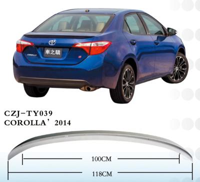 China Rear FOR 2014 Toyota Corolla CAR SPOILER CZJ ABS REAR SPOILER for sale