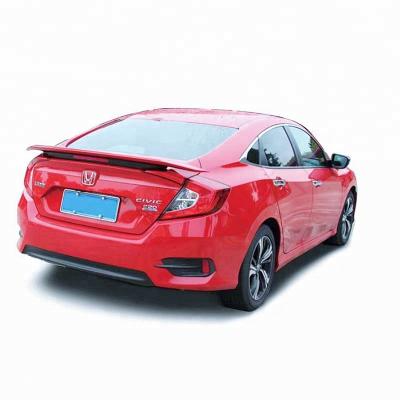 China Rear czj FOR HONDA CIVIC CAR 2016-2018 ELEVATE RS SPOILER WITH LIGHT for sale