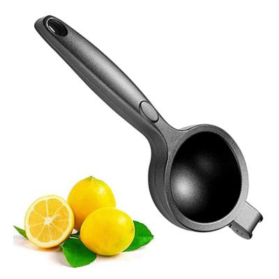 China Premium Viable Quality Metal Kitchen Tool Pink Gray Black Citrus Juicer Manual Fruit Squeezer Lemon Lime Squeezer for sale