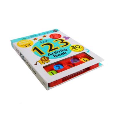 China Custom Kids Education Toddler And Kids Activity Books English Printing for sale