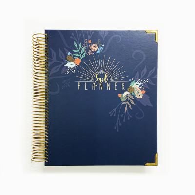 China Recycled And Eco-Friendly Personalized Print Pages Notebook Wedding Planner Inserts Custom With Cover for sale