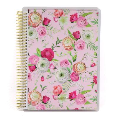 China 2022 Wedding Yo Planner Notebook Free Sample Planner Journal Notebook Custom Print Reused Eco-friendly Cover Waterproof for sale