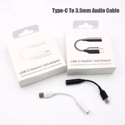 China Original Listening+Call+wire control+/music/remote quality for Samsung Note 10 Type-C S20 to AUX audio converter. USB 3.1 Earphone Jack 0.5m 3.5mm Earphone Adapter for sale