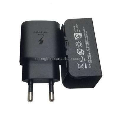 China Wholesale High Speed ​​25W USB Fast Charging Type C Palladium Fast Charger for Samsung Note 10/Note 20/S21 S10 with Type C to Type C Cable for sale