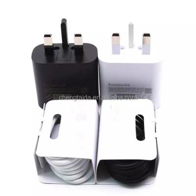 China Match Safety Standard To Avoid Overcharging Wholesale Original Super Fast Charging 25W Super Fast Charger For Samsung Galaxy S20 S21 Note 10 20 25W USB-C UK PD Fast Charger for sale