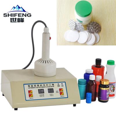 China Food Manual Aluminum Foil Jars Sealer Plastic Bottles Plastic Containers Lid Sealing Machine for sale