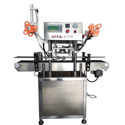 China SFFK-1 Automatic plastic food jar/cup/bottle airtight heating sealing machine for sale