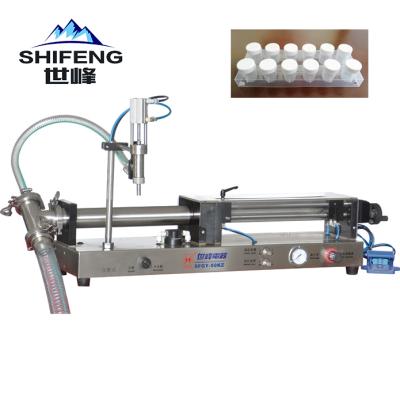 China SFGY Full Pneumatic Explosion Proof Type Semi - Automatic Beverage Liquid / Beverage / Oil Filling Machine Series for sale