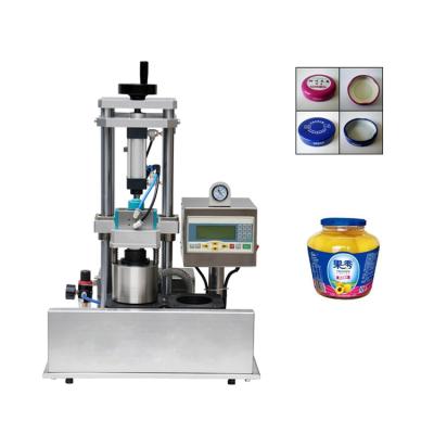 China SFZK-2 Beverage Chinese Honey Sauce Capper Bottles Vacuum Cap Lack Capping Machine for sale