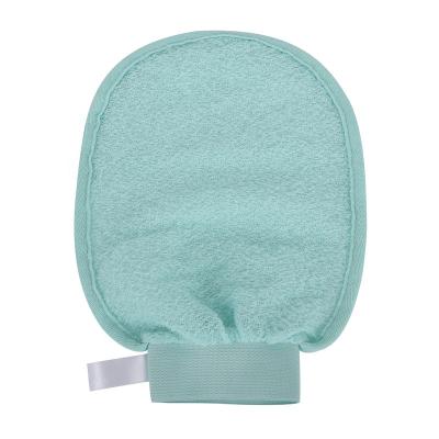 China EXFOLIATE exfoliating gloves body mitt for Bath and shower - unique fabric removes dry skin and cleanses the body - skincare and personal care for sale