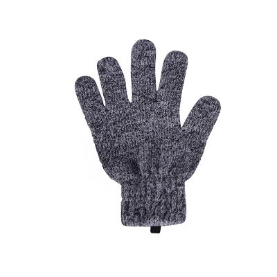 China EXFOLIATE Charcoal Exfoliating Bath Gloves High Quality Household Bath Gloves for sale