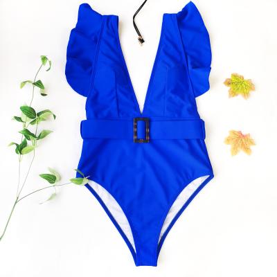 China 2021 High Waist Breathable Swimsuit Breathable V-Neck Swim Trunk for sale