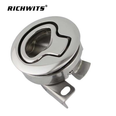 China Marine Outfitting RICHWITS Slam Pull Latch Lift for Hatch and Drawer 316 Stainless Steel (Non-Holding) for sale