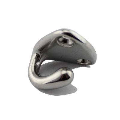 China Easy To Install High Polished SS316 Mini Marine Clothes Hook Type Deck Fender Hook for sale