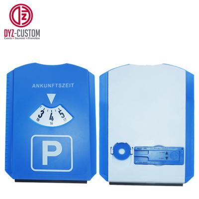 China Parking Disc 3 In 1 Plastic Auto Car Parking Disc With Coin And Tire Buying Gauge for sale