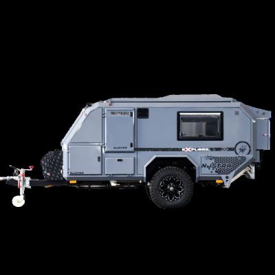 China Camping Travel Trailer Motorhome Off Road Service Light Travel Rvs Australian MPPT Controller Travel Trailers For Sale for sale