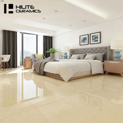 China Good Selling Modern Yellow Bathroom Wall Porcelain Tiles 600x600 Polished for sale