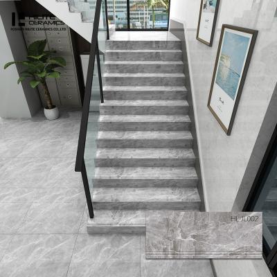 China High Standard 480*1200mm Modern Outdoor Stairs Floor Porcelain Tiles Gray for sale