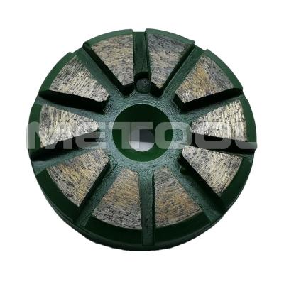 China Metal Concrete Bond Grinding Wheels Metal Floor Grinding And Polishing Wheel For XPS Floor Grinder for sale