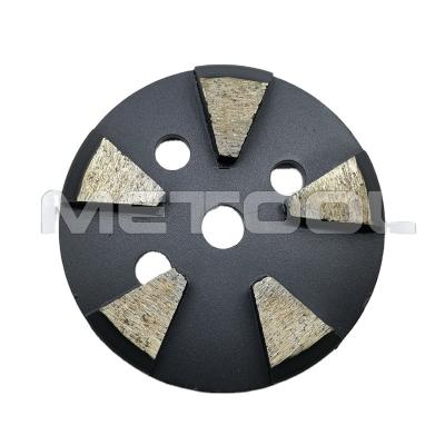 China Concrete Floor Grinder Tools Metal Wheel Polar Magnetic Concrete Grinder Grinding And Polishing Wheel for sale