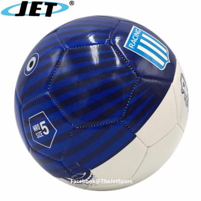 China Durable Soccer Ball Size 5 In Running Soccer Ball Football Goal And Match Equipment Customized Post for sale