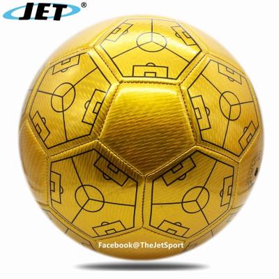 China Durable Official Standard Glossy PU Soccer Ball Size 5 Match Football for sale