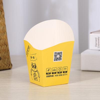 China Large Food Factory Supplier French Fries Paper Holder French Fries Box Supplier for sale