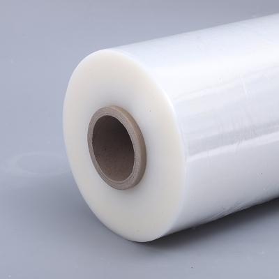 China Water Soluble LLDPE Stretch Wrapped Pallet Wrap Stretch Jumbo Roll Stretch Film for sale