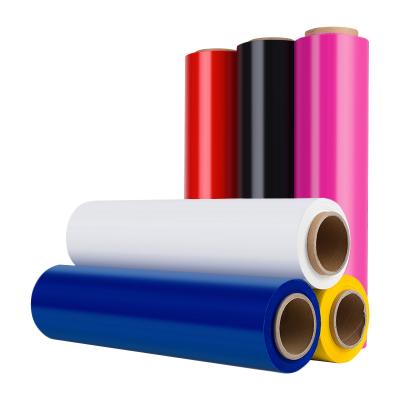 China China Water Soluble Color Stretch Wrap Film Colorful Film Wrap for sale