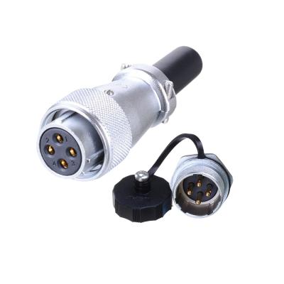 China Plug With Waterproof PVC Socket WEIPU WS20 TQ+ZM IP65 Metal Aviation Connector 2 3 4 5 7 9 12 Pin Electrical Quick Connectors Female Plug Male Plug for sale