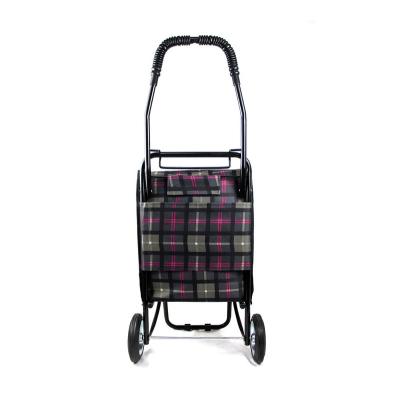 China DIDEA 2 Wheel Folding Granny Trolley Shopping Carts For Seniors Luggage Trolley for sale