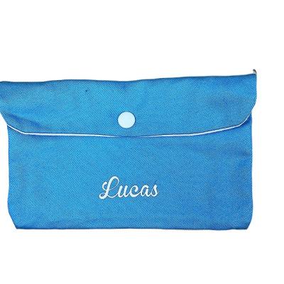 China Luxury Jewelry Pouch Newest Design Custom Logo Printed Small Envelope Flap Velvet Jewelry Bag Suede Perfume Pouches With Snap Button for sale