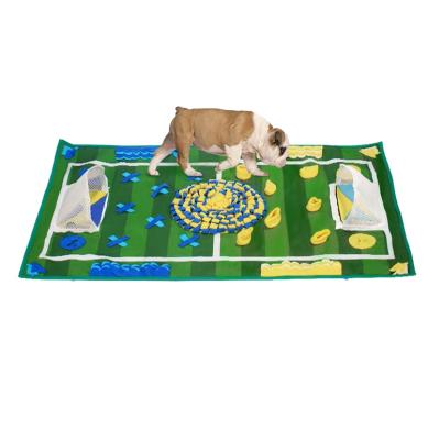 China Travel Forager Play Interactive Fleece Dog Treat Puzzle Dog Feeding Nuzzle Mat For Dogs for sale